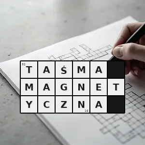 Rozwiązanie krzyżówki: taśma o właściwościach magnetycznych na której można rejestrować dane w postaci sygnałów elektronicznych - taśma magnetyczna | hasła, synonimy i podpowiedzi Hasło krzyżówkowe taśma o właściwościach magnetycznych na której można rejestrować dane w postaci sygnałów elektronicznych - taśma magnetyczna – rozwiązanie, synonimy, podpowiedzi i definicje krzyżówkowe